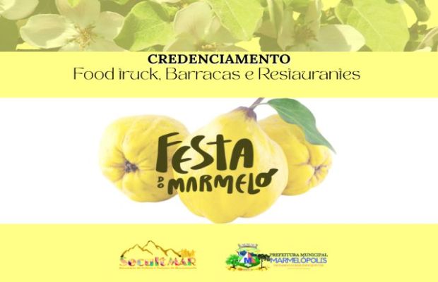 Secretaria de Cultura e Turismo divulga o CREDENCIAMENTO DE  FOOD TRUCK, BARRACAS E RESTAURANTES