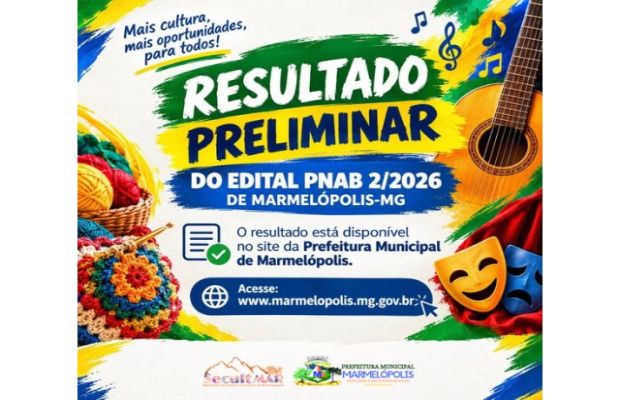 Resultado Preliminar Edital PNAB 2/2026 Fomento Cultural...