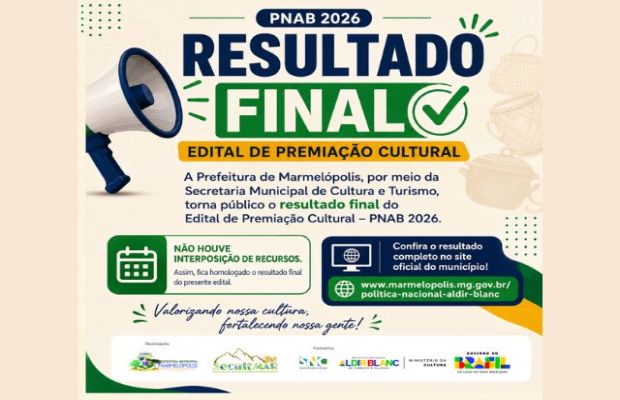 Homologação do Resultado Final PNAB 2026