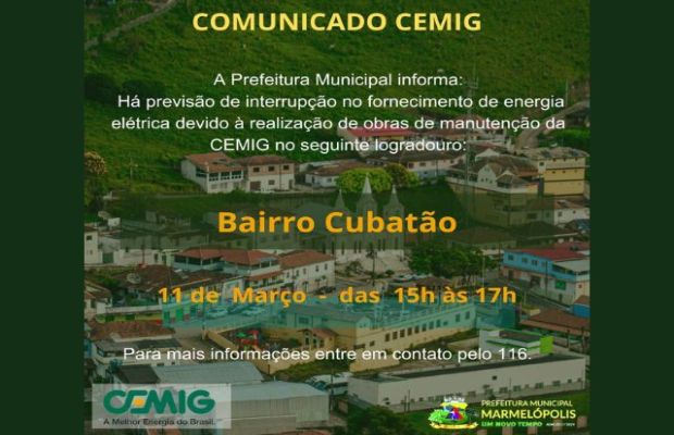 Comunicado CEMIG