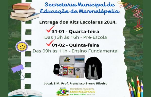  Entrega Kit escolar 2024